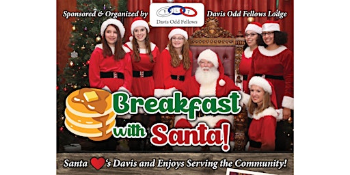 Image principale de 2025 Davis Odd Fellows Breakfast with Santa