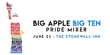 Primaire afbeelding van Big Ten Pride Mixer at Stonewall