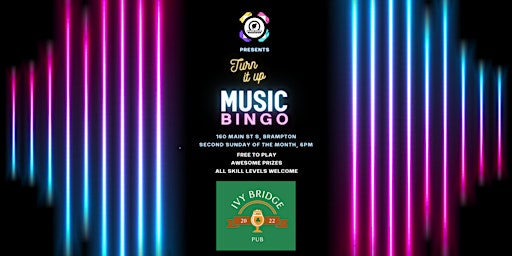 Image principale de Music Bingo at The Ivy Bridge