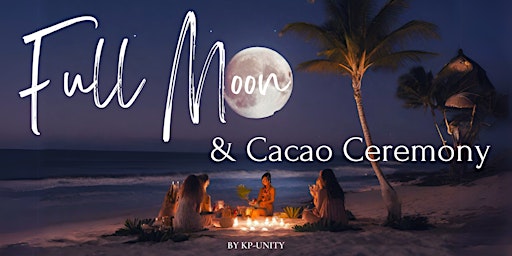 Imagen principal de MONTHLY WOMEN CIRCLE: Full Moon, Cacao & Yin Yoga
