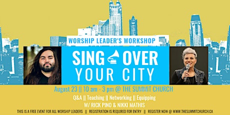 Worship Leader's Workshop | Rick Pino & Nikki Mathis primary image