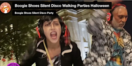 Imagem principal de Boogie Shoes Walking Silent Disco Halloween Party 2024