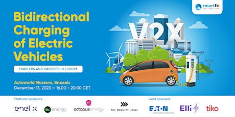 Primaire afbeelding van smartEn report launch l Bidirectional EV charging: enablers & barriers