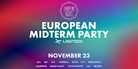 Imagem principal do evento European MidTerm Party
