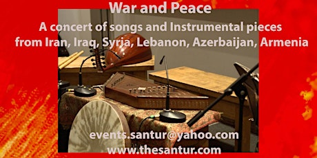 Imagen principal de War and Peace: Persian, Arabic, Kurdish, Azari and Armenian music