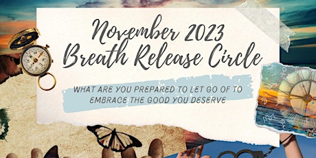 Immagine principale di November 2023 Full Moon Breath Release Circle 