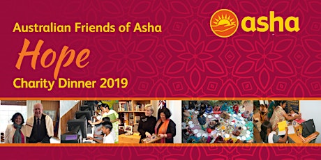 Australian Friends of Asha - Hope Charity Dinner primary image