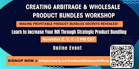 Creating Arbitrage and Wholesale Product  Bundles Workshop primary image