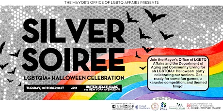 Primaire afbeelding van LGBTQIA+ Halloween Silver Soiree