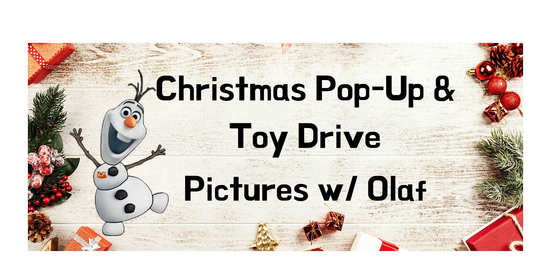 CHRISTMAS POP-UP/TOY DRIVE