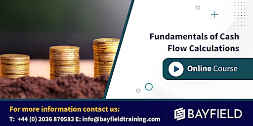 Imagem principal do evento Bayfield Training - Fundamentals of Cash Flow Calculations