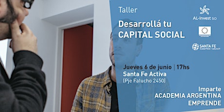 Imagen principal de AAE en Club de Emprendedores- Taller "Desarrollo de capital social y obtención de recursos"- Prov. Santa Fe.