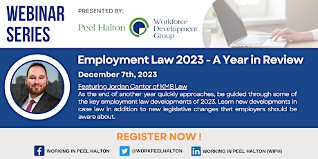 Employment Law 2023 - A Year in Review primary image