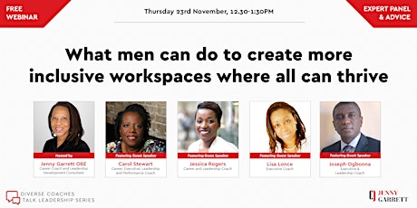 Image principale de What men can do to create more inclusive workspaces where all can thrive