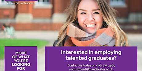 Primaire afbeelding van Graduate Recruitment Advice Clinic (University of Manchester)