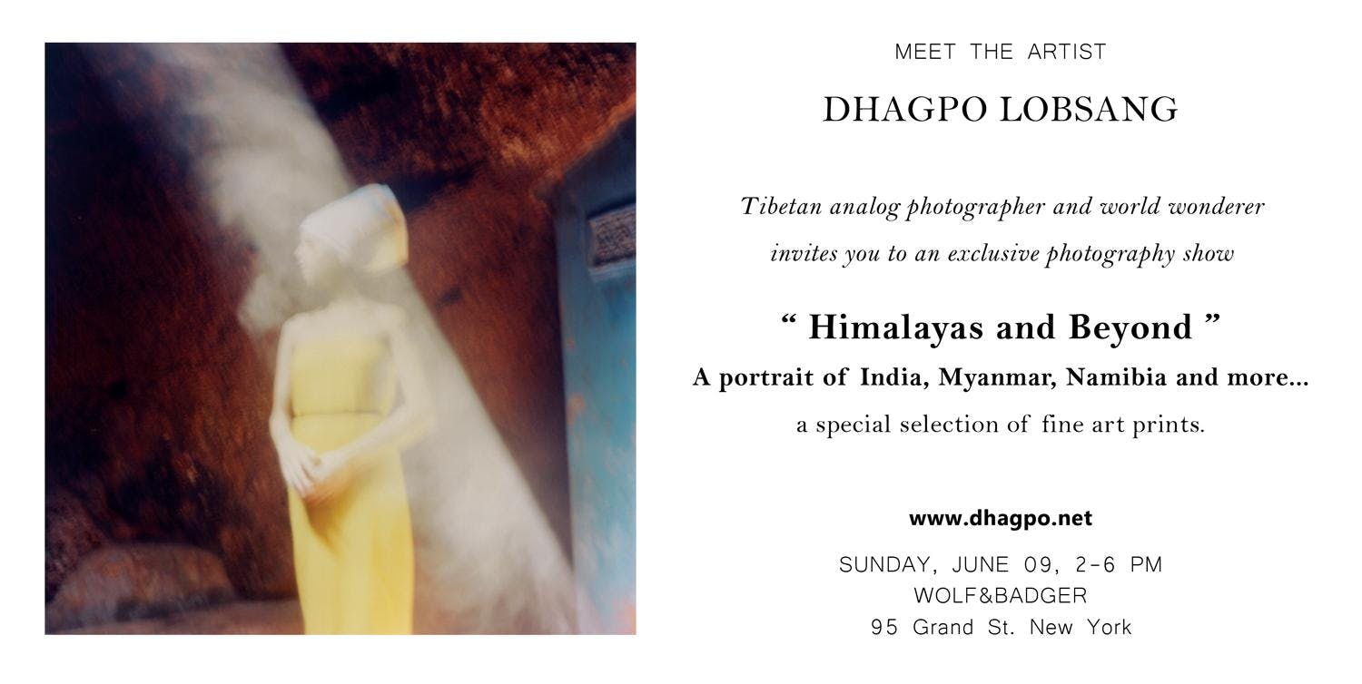 Meet The Artist: Dhagpo Lobsang