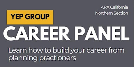 Imagem principal de Young and Emerging Planners Career Panel