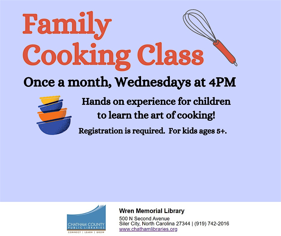 Family Cooking Class December