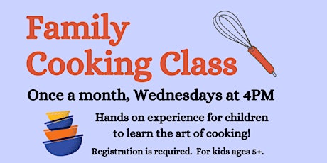 Family Cooking Class April