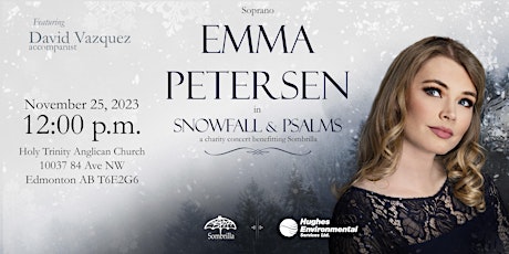 Immagine principale di Snowflakes and Psalms: A Charity Concert Benefitting Sombrilla 