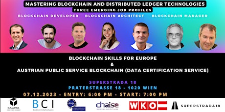 Imagem principal do evento Blockchain skills for Europe (Mastering Blockchain and DLT)