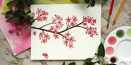 Cherry Blossom Painting Workshop primary image