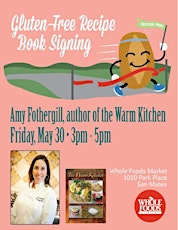 Tour SOLD OUT!  Chef Amy Fothergill Gluten Free Tour & Book Signing primary image