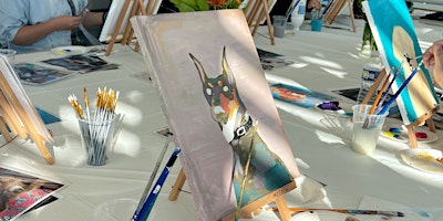 Imagen principal de Penthouse Paint n Sip: Paint Your Pet Portrait