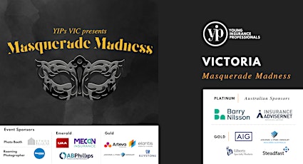 YIPs Victoria Presents: Masquerade Madness primary image