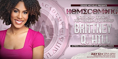 Mentorship Academy Conversation w/ Brittney Q. Hill primary image