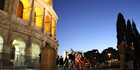Immagine principale di Rome Evening Bike Tour with Pizza 