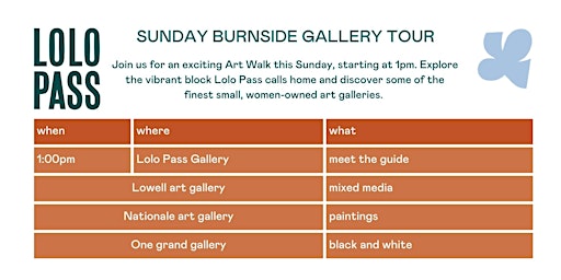 Burnside Gallery Walk primary image