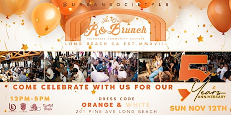 R&Brunch Presented by Urban Society Long Beach, Powered by D'usse primary image