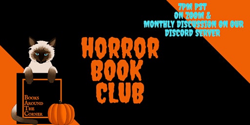 Imagem principal do evento Virtual Horror Book Club