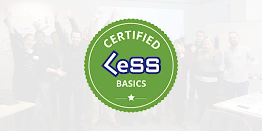 Hauptbild für Certified LeSS Basics (CLB), Live Online, 6 June 2024