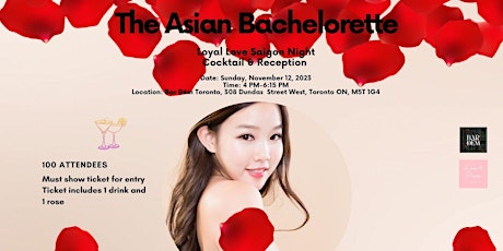 Imagen principal de The Asian Bachelorette Loyal Love Saigon Night Cocktail Party+1Drink+1Rose