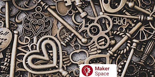 Maker Space:  Create and Cut a Personalised Initial Keyring  primärbild