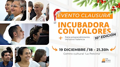 Hauptbild für Graduación 8ª edic. Incubadora CON VALORES y Feria Emprendimiento inclusivo