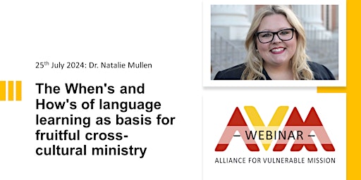 AVM Webinar with Natalie Mullen primary image