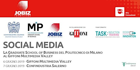 Immagine principale di SOCIAL MEDIA, il MIP con il Comitato Femminile Plurale di Confindustria Salerno alla Giffoni Multimedia Valley! 