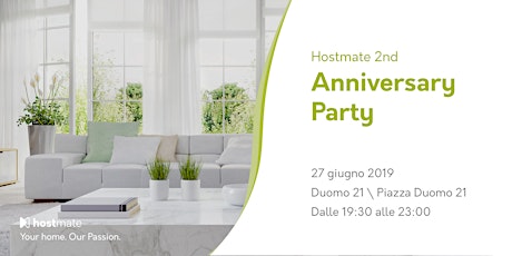 Immagine principale di Hostmate: 2nd Anniversary Party 
