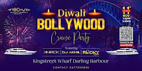 Diwali Bollywood Cruise Party@Darling Harbour!! primary image