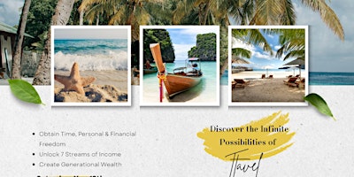 Primaire afbeelding van Business Opportunity - Become a Travel Professional