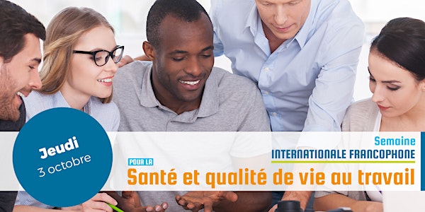 Jeudi 3 octobre | Semaine internationale francophone pour la SQVT