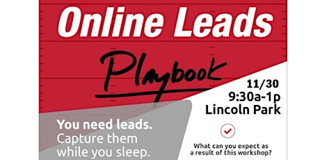 Imagen principal de Online Leads Playbook with Mike Hillary
