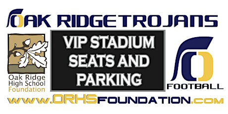 Hauptbild für 2019 ORHS FOOTBALL SEASON - Reserved Seats or VIP Parking Purchase