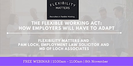 The Flexible Working Act  - How Employers will have to Adapt primary image
