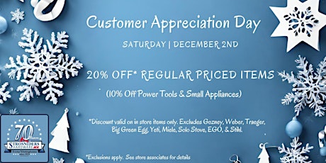 Customer Appreciation Day primary image