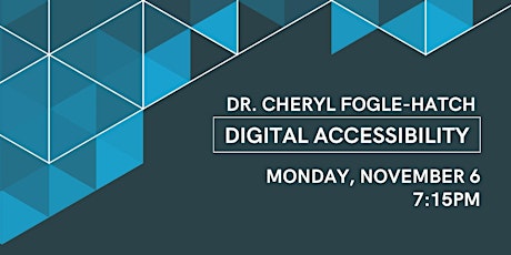 Dr. Cheryl Fogle-Hatch: Digital Accessibility primary image