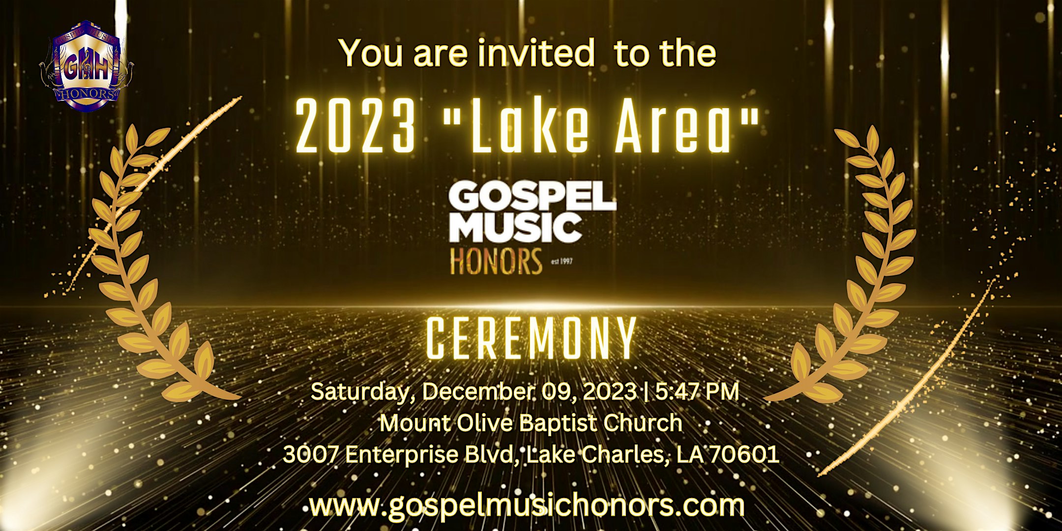 The 2023 &quot;Lake Area&quot; Gospel Music Honors